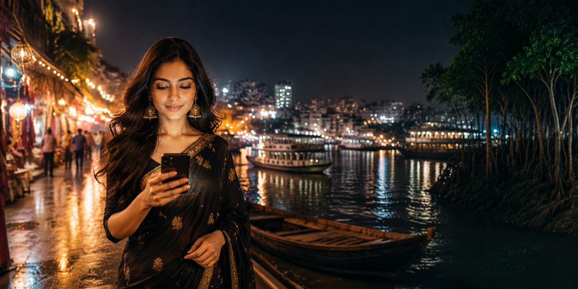 ঢাকার মোবাইল ক্যাসিনো পরিবেশ, রাতের বাজার প্রেক্ষাপটে